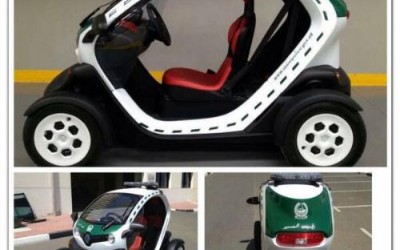Με Twizy η αστυνομία στο Dubai

