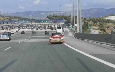 Πώς περνάνε τα διόδια τα αγωνιστικά του Ράλλυ Ακρόπολις; – Δείτε τι ισχύει αναλυτικά