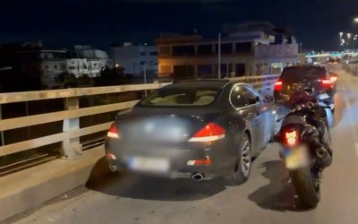 Η Porsche της Αστυνομίας έπιασε οδηγό BMW να τρέχει με 206 km/h στη Συγγρού – Ήταν μεθυσμένος 