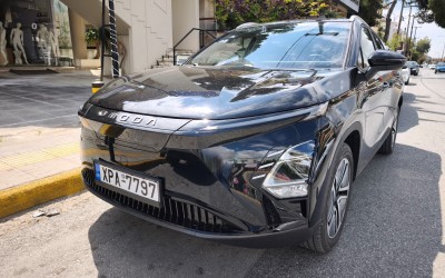 Τρεις μέρες στη Λάρισα με το Omoda 5 EV – Πόσο έκαψε πραγματικά το ηλεκτρικό SUV;