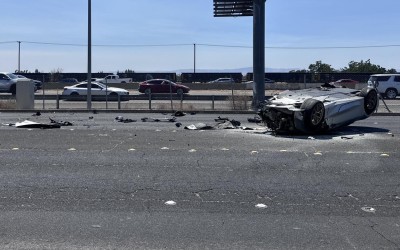 Οδηγός εκτοξεύτηκε από Corvette – Έκανε κόντρες με Mustang 