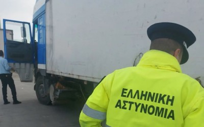 Πρόστιμο 2.200 ευρώ και φυλάκιση σε οδηγό φορτηγού – Δείτε τι έκανε σε επαρχιακό δρόμο 