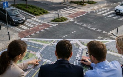 Θεσσαλονίκη: Ο νέος δρόμος των 2.330 μέτρων με τους έξι κυκλικούς κόμβους – Θα παραδοθεί Ιούλιο του 2027