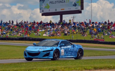 To πρωτότυπο Honda NSX στον αγώνα Indy 200
