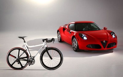 Μοναδικό ποδήλατο Alfa Romeo 4C IFD