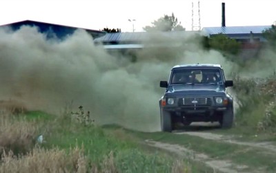 VIDEO: Nissan Patrol με μοτέρ Skyline!