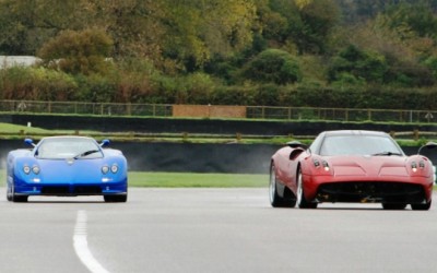 VIDEO: Pagani Huayra VS Pagani Zonda