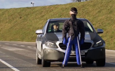 Ο Michael Schumacher δοκιμάζει τη νέα C-Class

