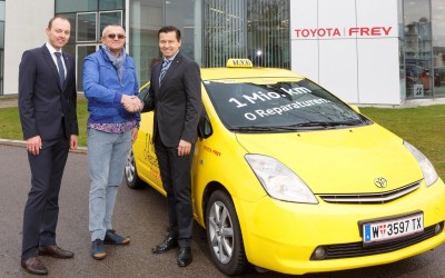 Ένα εκατομμύριο χιλιόμετρα για υβριδικό Toyota Prius

