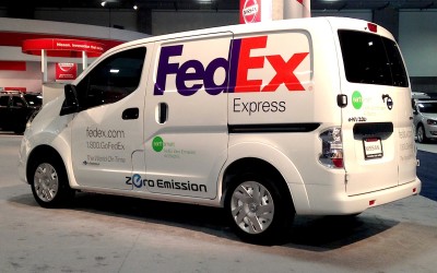 Δοκιμές για το Nissan e-NV200 σε διανομές

