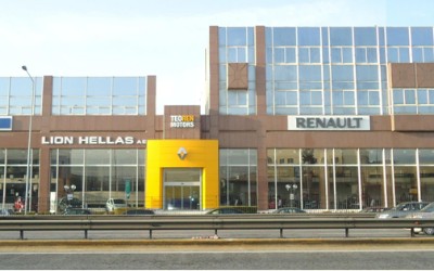 Κεντρική κάθετη μονάδα Renault- Dacia στην λεωφ. Κηφισού

