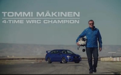 Ο Tommi Makinen δοκιμάζει το νέο Subaru WRX STI