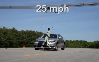 Video: Σφάλμα σε Active Pedestrian Safety system