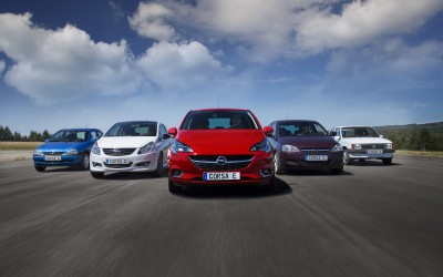Οι 5 γενιές Opel Corsa