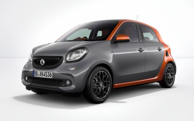 Ηλεκτρικό Smart forfour το 2016