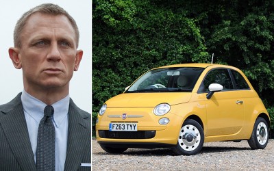 Ένα 500αράκι για τον James Bond

