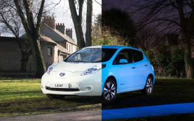 Βαφή που φωσφορίζει από τη Nissan (VIDEO)