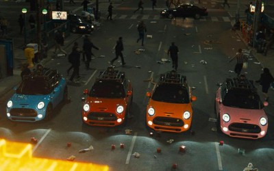 ΜΙΝΙ Cooper στην ταινία PIXELS (VIDEO)