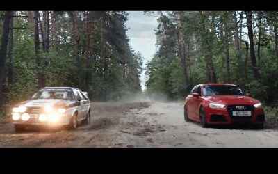 Audi RS3 εναντίον του θρυλικού Α1 Quattro (VIDEO)