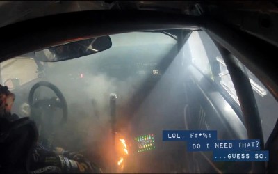 Ken Block συνεχίζει τον σγώνσ παρά τη φωτιά

