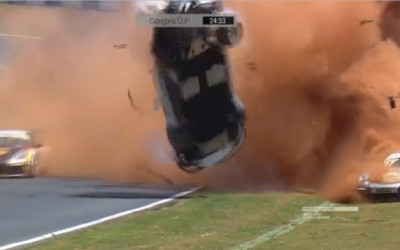 Video: Απίστευτο ατύχημα για τον Pedro Piquet

