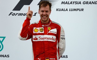 Ο λόγος που ο Vettel πανηγυρίζει με τον δείκτη!