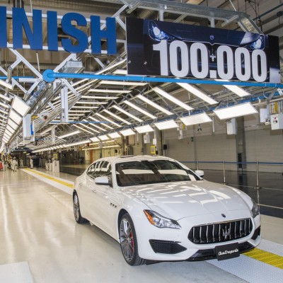 Η Maserati-ορόσημο στο εργοστάσιο Agnelli