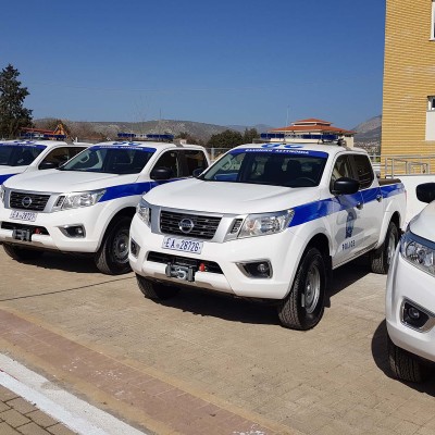 Nissan Navara για την Ελληνική Αστυνομία