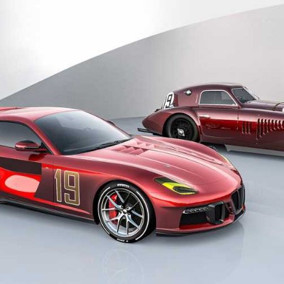 Μία Ferrari F12 αλά 30’s racer!