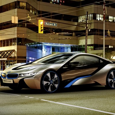 Green Car BMW i8
