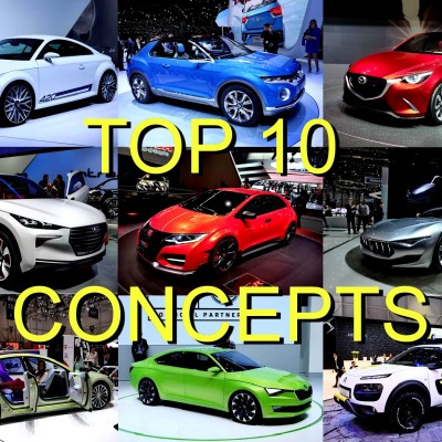 TOP 10 concepts στη Γενεύη 2014