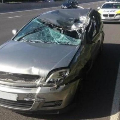 Οδηγούσε με 145km/h τρακαρισμένο ΙΧ