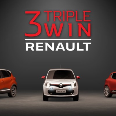 Renault Triple Win: Κερδίζεις τριπλά!