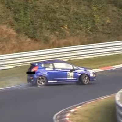 Ford Fiesta ST «βρήκε» στον τοίχο! (video)
