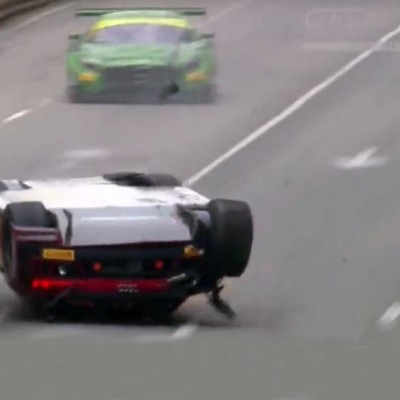 Τερμάτισε με την οροφή και όμως κέρδισε (video)