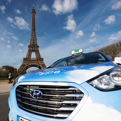 Γέμισε το Παρίσι Hyundai iX35 FCEV