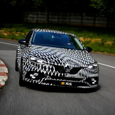 Megane R.S. λίγο πριν την αποκάλυψη