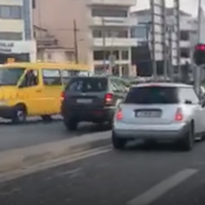 VIDEO: Ανάποδα στην Λεωφόρο Κύμης!