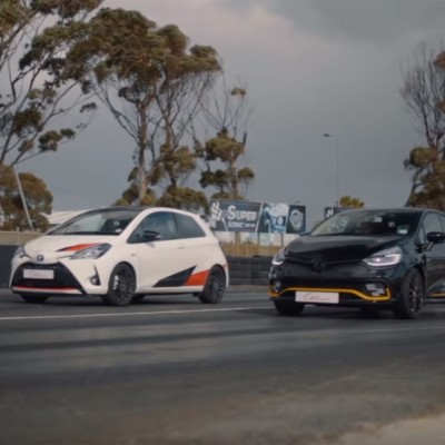 Toyota Yaris GRMN εναντίον Renault Clio RS (video)