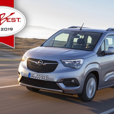Η Opel παρέλαβε το βραβείο “Best Buy Car of Europe 2019” για το Combo Life