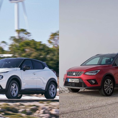 Δοκιμή: Nissan Juke ή SEAT Arona;