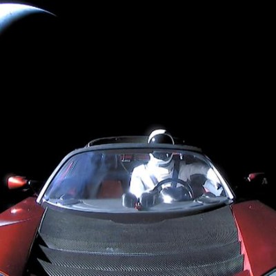 Το Tesla Roadster έφτασε στον Άρη