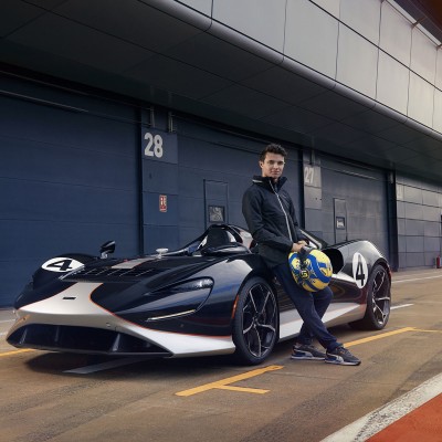 O Lando Norris οδηγεί το νέο hypercar της McLaren (video)