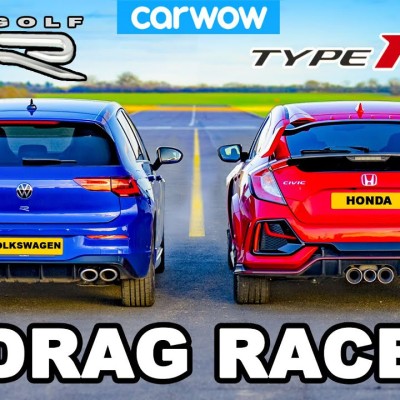 Drag race: Honda Civic Type R vs VW Golf R – Ποιο R θα επικρατήσει; [Video]