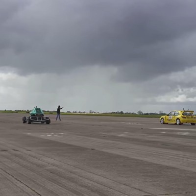 Drag Race: Η Lamborghini Aventador «τα βάζει» με αγωνιστικές κατασκευές προδιαγραφών Rallycross