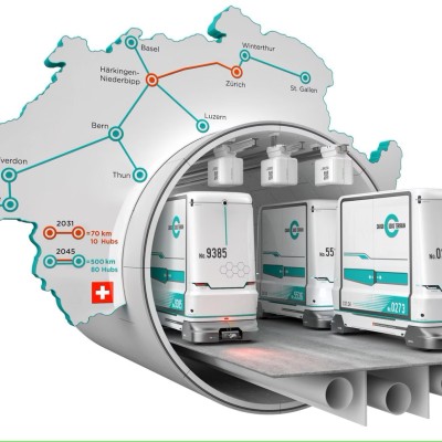 Υπό κατασκευή το πρώτο υπόγειο δίκτυο αυτόνομων οχημάτων! [video]