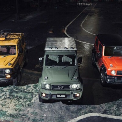 Πώς ένα Suzuki Jimny γίνεται... Mercedes G-Wagen επί τρία!