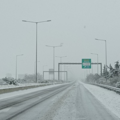 Καιρός: Δες στον χάρτη αν θα χιονίζει στον δρόμο σου