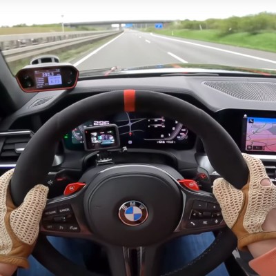 BMW M4 πιάνει τα 300 km/h στην εθνική οδό - Δείτε το video