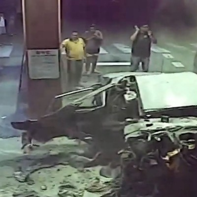 Αυτοκίνητο γεμάτο κοκαΐνη τινάχθηκε στον αέρα - Ήταν αστυνομικού (video)